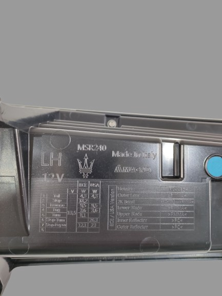 Left rear light MASERATI M240 2022 670214852