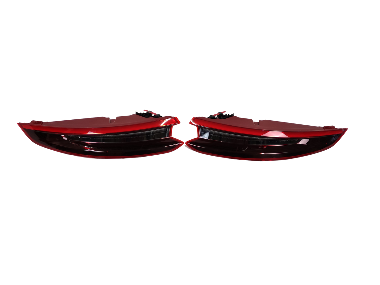 Rear light Porsche Black Exclusive Kit Pair and Band - Original Genuine - Compatible 991 - 99163197302 (New 99163197303) - 99163197402 (New 99163197403) -