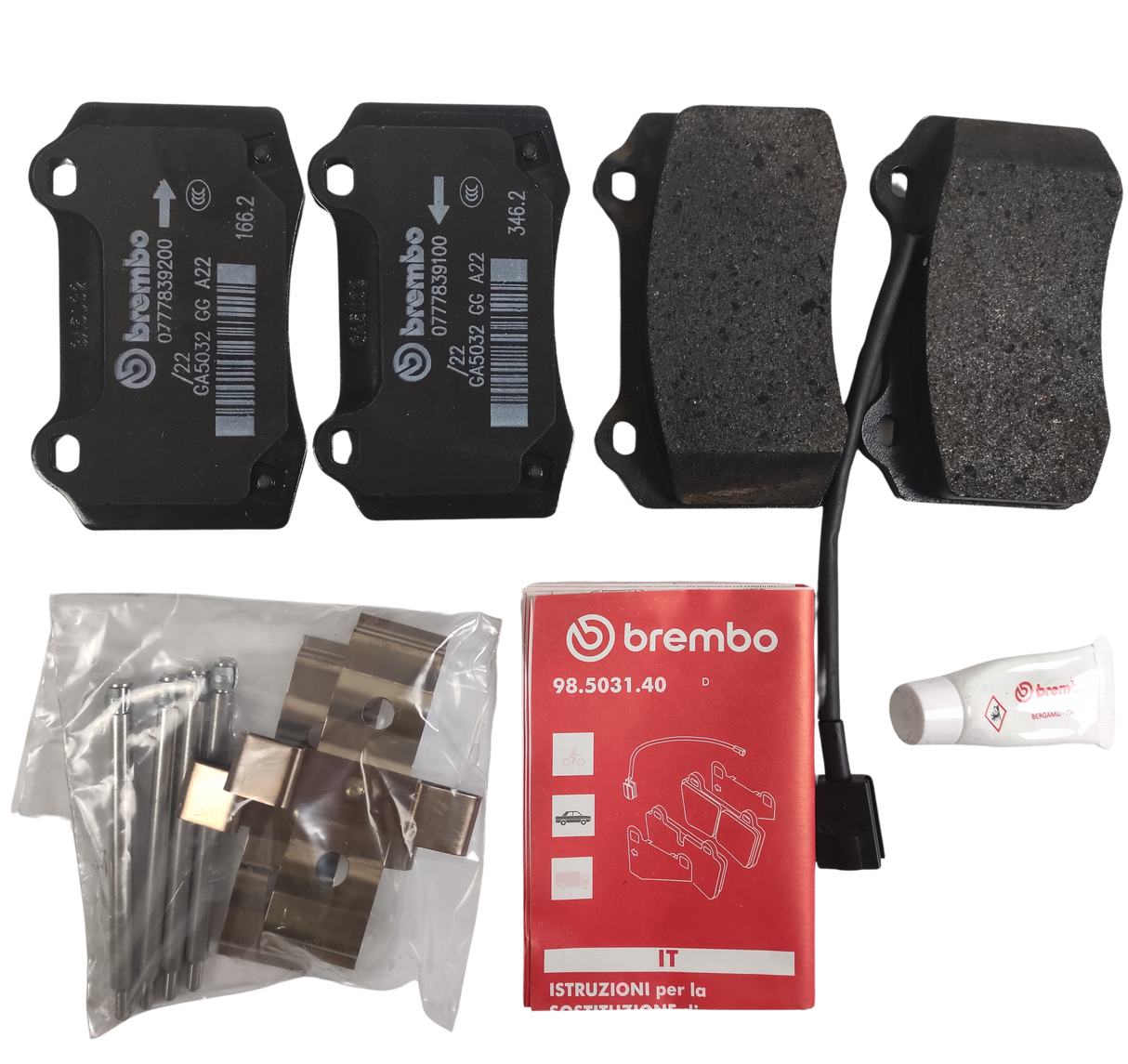Maserati Original Rear Brake Pads 673012039