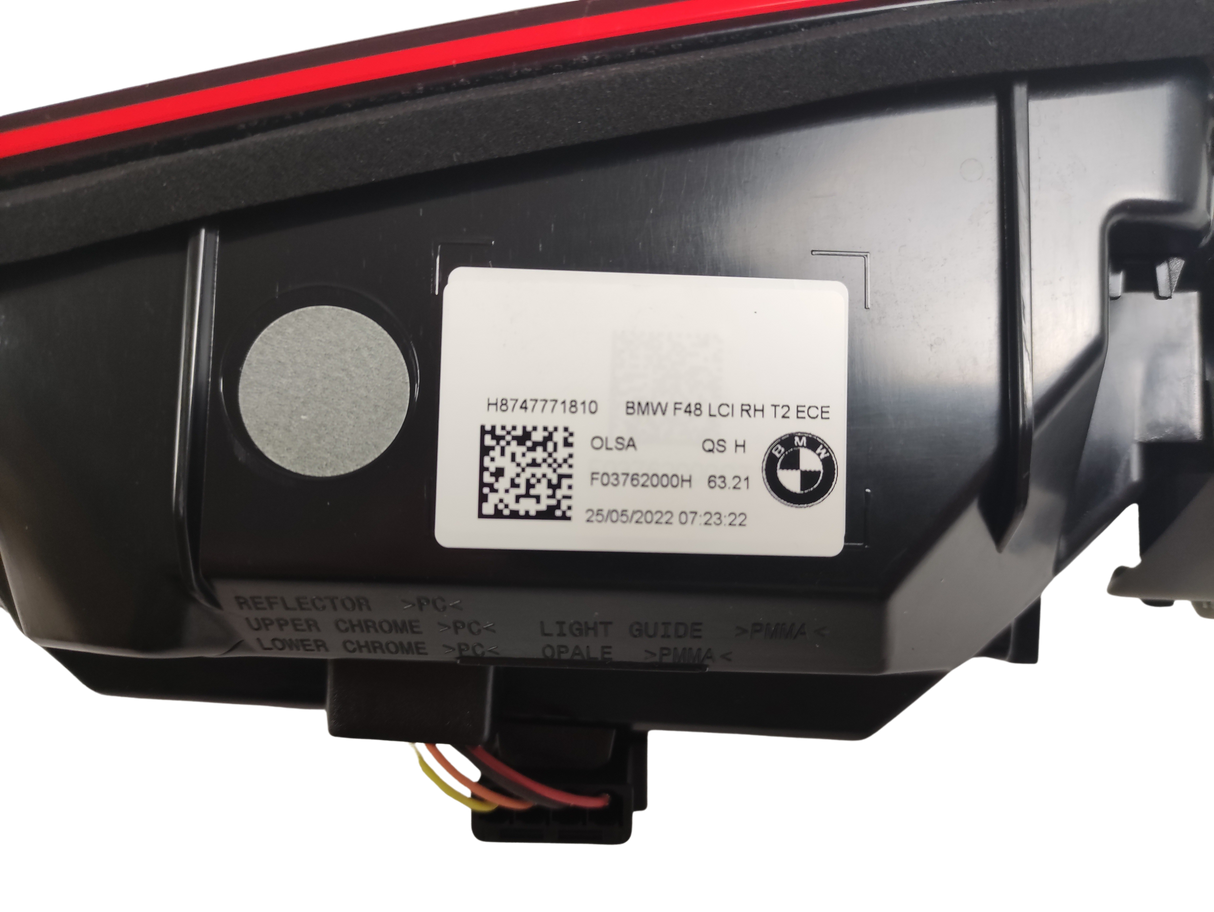 BMW X1 F48 LCI Original LED Taillight DX 63217477718