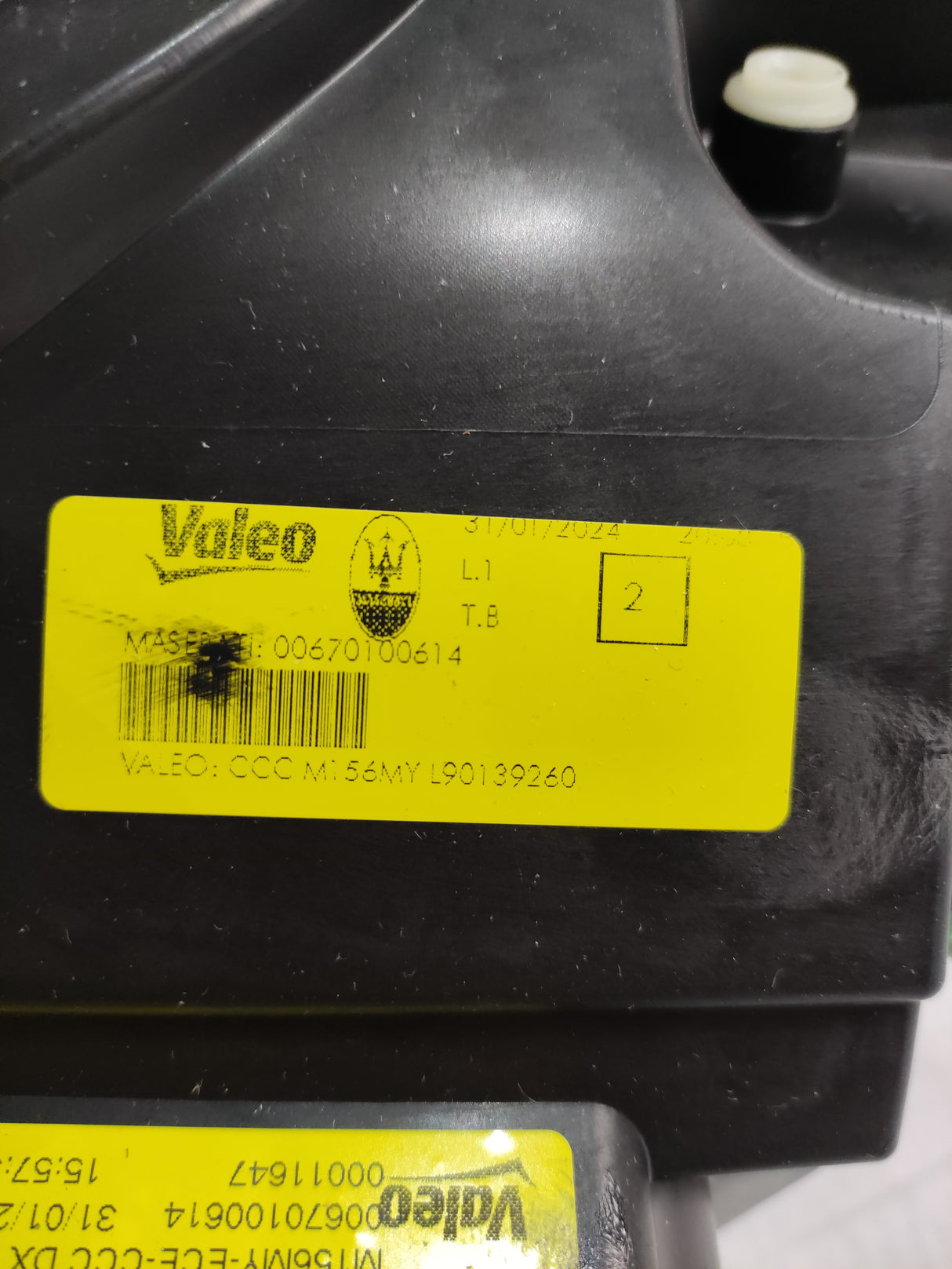 Faro Proiettore Destro Maserati Quattroporte 670100614