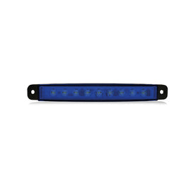 UNIVERSALE Originale Side Marker 9 LED Blu 12/24V | Fratelli Leo.