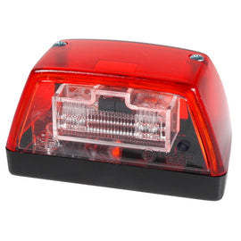 UNIVERSALE Fanale Targa Rosso LED 24V | Fratelli Leo.