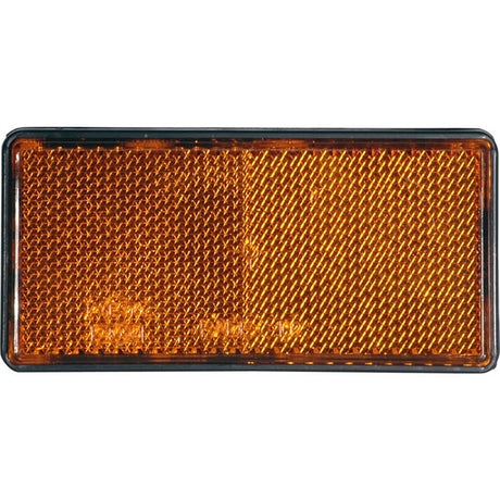 UNIVERSALE Catadiottro 51x103 Adesivo Arancione | Fratelli Leo.